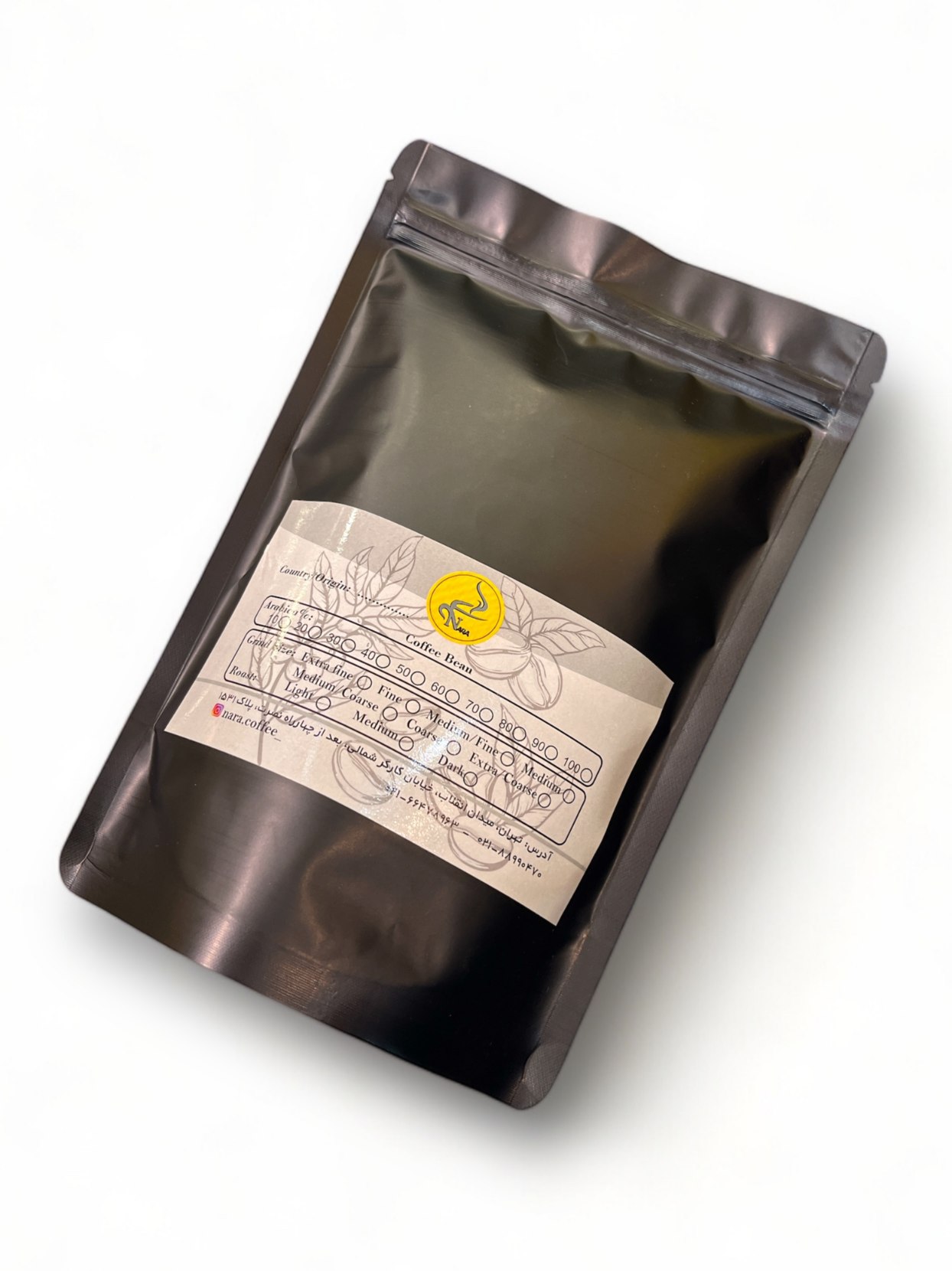 قهوه ترکیبی ۵۰٪عربیکا